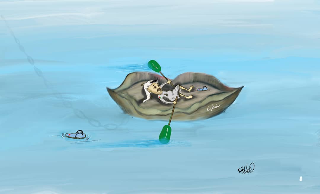 كاريكاتير سقطرى وشيطان العرب 